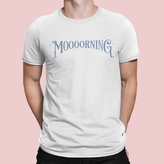 White Moooorning T-Shirt