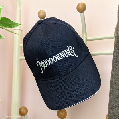 Moooorning Navy Baseball Cap